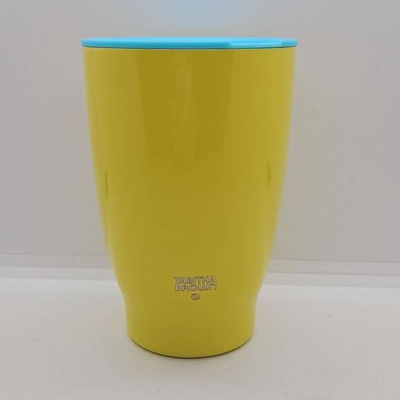 Stainless Steel Wine Tumbler 12 oz Yellow Tabitha Brown for Target - Picture 6 of 6